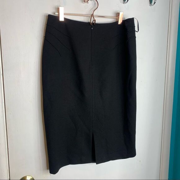 Lafayette 48 office wear pencil skirt stitched up on sides amazingly soft lined - Picture 3 of 6